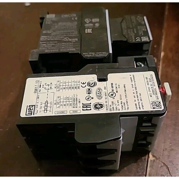 WEG RW17-1D thermal overload + CWC09 reverse contactor parts - Picture 5 of 5